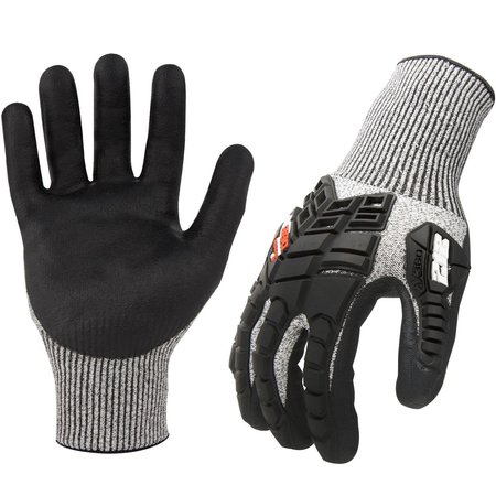 212 Performance Cut Resistant Impact Coated Gloves, 5 Cut Level, Foam Nitrile, L, 1 PR AXIMPC5-06-010